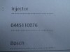 tryska na motor na peugeot 206 2,0hdi, m 0445110076