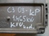 řídicí jednotka motoru na citroen c3 1,4i 16V, 9654596080