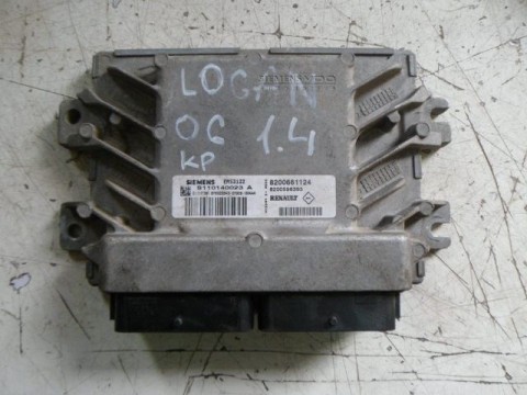 řídicí jednotka motoru na Dacia Logan 1,4i, 8200661124