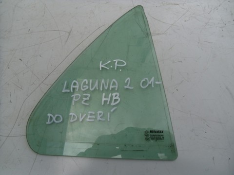 pravé zadní sklo na renault lagunu 2 HB, autodíly na renault laguna 2