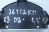 tachometr na citroen c3 1,1i