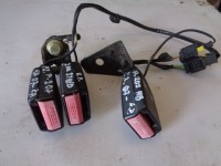 levý zadní , středový zapínač pásu na peugeot 207, elektrický