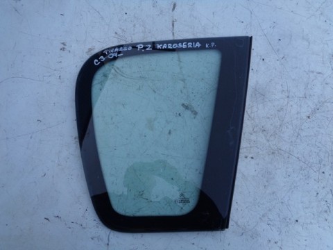 pravé zadní sklo do karoserie na citroen c3 picasso,