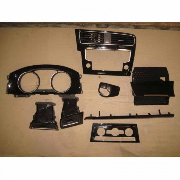 dekorace palubní desky + výdechy ventilace + popelník VW Golf VII 5G0