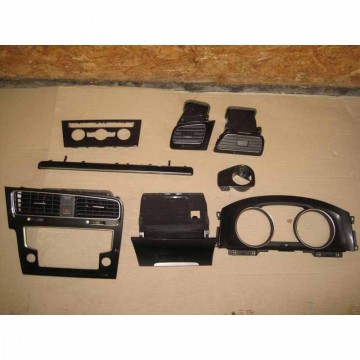 dekorace palubní desky + výdechy ventilace VW Golf VII 5G0 GTI  5G1863042  5G1815736C