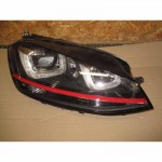 světlomet přední pravý - kompletní xenon LED VW Golf VII 5G0 GTI  5G1941034A