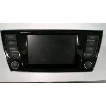 rádio + navigace (řídící jednotka a display) ŠKODA Fabia III 6V0  6V0919604A  5Q0035874A