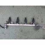 vstřikovací lišta - rampa se vstřiky VAG 1,8 T  06A133681B  280150464