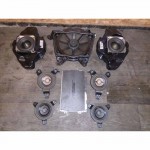 sada reproduktorů BOSE + zesilovač AUDI A8 4H0  4G0035223B  4H0035481A