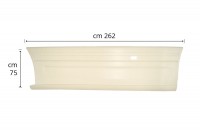 COS.PEL Mezinápravový spoiler SCANIA R2010 pravý