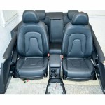 interiér - kůže, přední výhřev + panely sloupků AUDI A5 8T0 lift Sportback