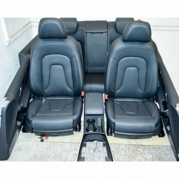 interiér - kůže, přední výhřev + panely sloupků AUDI A5 8T0 lift Sportback