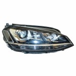 světlomet přední pravý - kompletní xenon LED VW Golf VII 5G0  5G1941032 - poškrábaný