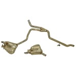 výfuk AUDI A6 4G0 lift 2,0 TDi CNH 140 KW  4G0253411M  4G0253412M - 2 části