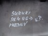 spoiler předního nárazníku na suzuki sx4, 71761-55LO