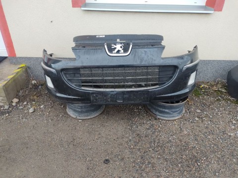 444. PŘEDNÍ NÁRAZNÍK PEUGEOT 407, OD-04, ČERNÝ