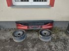 368. PŘEDNÍ NÁRAZNÍK PEUGEOT 206, OD-98, VÍNOVÝ