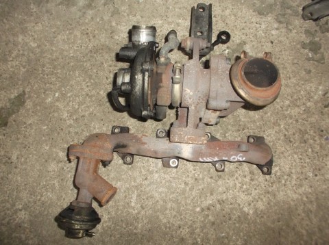 TURBO - DMYCHADLO PEUGEOT 307, RHY 2,0HDI 8V, 66KW, VÝROBCE: GARRETT