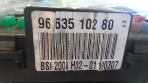 BSI JOHNSON CONTROL 9663510280,PEUGEOT 307