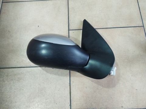 PRAVÉ EL. ZRCÁTKO, PEUGEOT 206, ŠEDÉ, DO-03