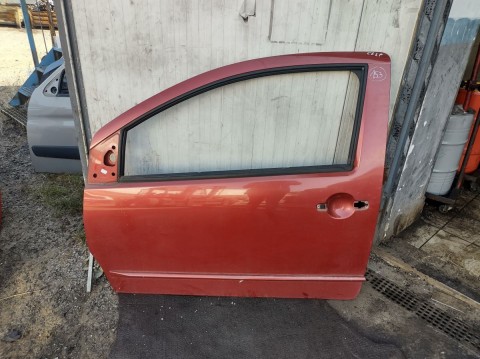 153. LEVÉ PŘEDNÍ DVEŘE CITROEN C2, VÍNOVÉ OD-03