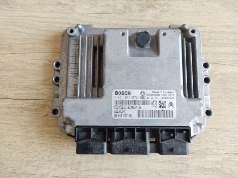 JEDNOTKA MOTORU BOSCH 0281013872, 9664843780 PEUGEOT 308, 9HX 1,6HDI 66KW