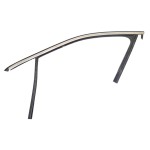 těsnění dveří levé přední + chromová lišta VW T-Roc 2GA  2GA837431  2GA837431M  5AP