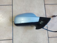 PRAVÉ EL. ZRCÁTKO, PEUGEOT 407, OD-04, MODRÉ