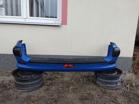 340. ZADNÍ NÁRAZNÍK PEUGEOT 206 SW, OD-02, MODRÝ