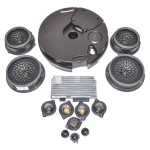 sada reproduktorů + zesilovač AUDI Q5 8R0 lift  8R0035382A  8T1035223A  8R0035415C