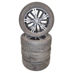 VW Tiguan 5NA sada kol s pneu 235/55 R18 7Jx18H2 ET43  5NA601025C - lehce poškrábané