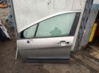 155. LEVÉ PŘEDNÍ DVEŘE PEUGEOT 308, ŠEDÉ OD-07