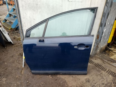 154. LEVÉ PŘEDNÍ DVEŘE CITROEN C4 MODRÉ OD-04