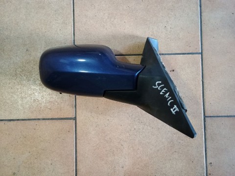 PRAVÉ EL. ZRCÁTKO, RENAULT SCENIC ll, MODRÉ, OD-03