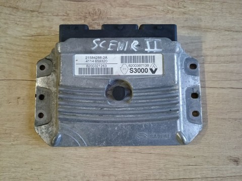 JEDNOTKA MOTORU RENAULT SCENIC ll, 1,6BN 16V, 83KW, SAGEM 8200381138, 8200321263