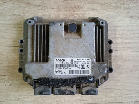 JEDNOTKA MOTORU BOSCH CITROEN BERLINGO ll, 9HX 1,6HDI 66KW, 9663943980, 0281012619