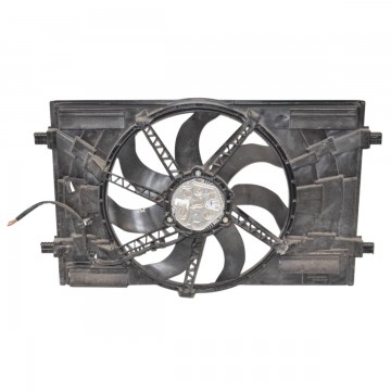 sahara + ventilátor VW Passat B8 3G0 2,0 TDi  5Q0121205S  5Q0121203CN - poškozený konektor