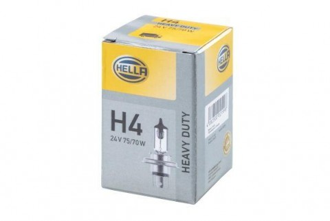 HELLA žárovka H4 75/70W 24V P43T