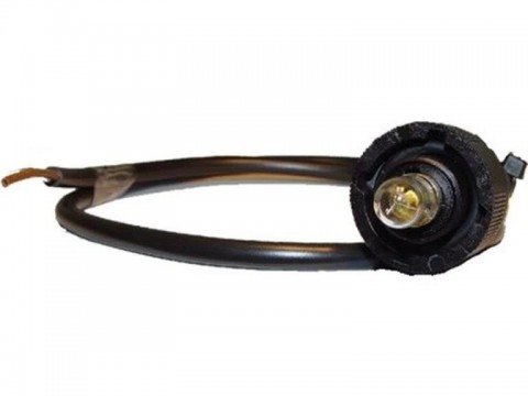 PROPLAST kryt objímky se žárovkou, 24V/4W, kabel 0,5m