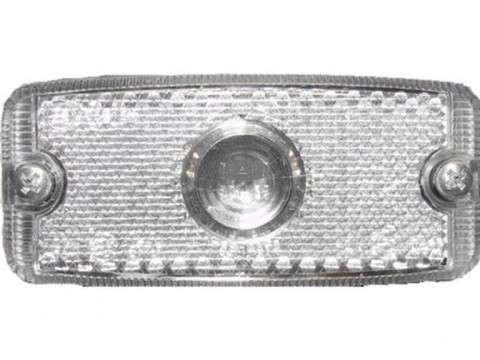 PROPLAST světlo poziční bílé s odrazkou, 12V/24V