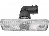PROPLAST pozička bílá, žárovka  s odrazkou 95x30