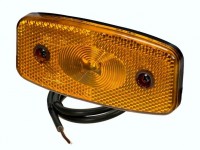 PROPLAST pozička LED oranžová, 24V