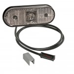 ASPÖCK pozička Unipoint bílá bez držáku + kabel 0,5m LED