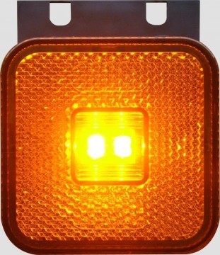 WAS pozička LED MAN TGA  2 led bez OE patice, pravoúh. držák