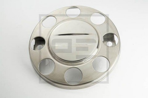 PE kryt kola nerez 19,5" 8děr, 275mm