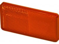 PROPLAST odrazka obdélník červená 94x44mm samolep.