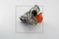 PE hlavice vzd.červ.2vývody M16x1,5