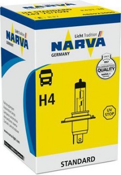 NARVA žárovka H4 75/70W 24V P43T