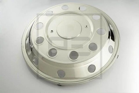 PE kryt kola nerez 22,5"/D=558 přední