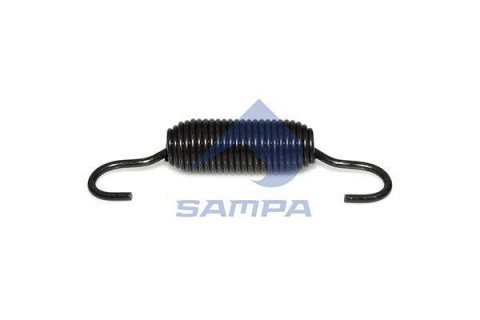 SAMPA pružina vratná BPW, SAF brzd.páky /krátká/